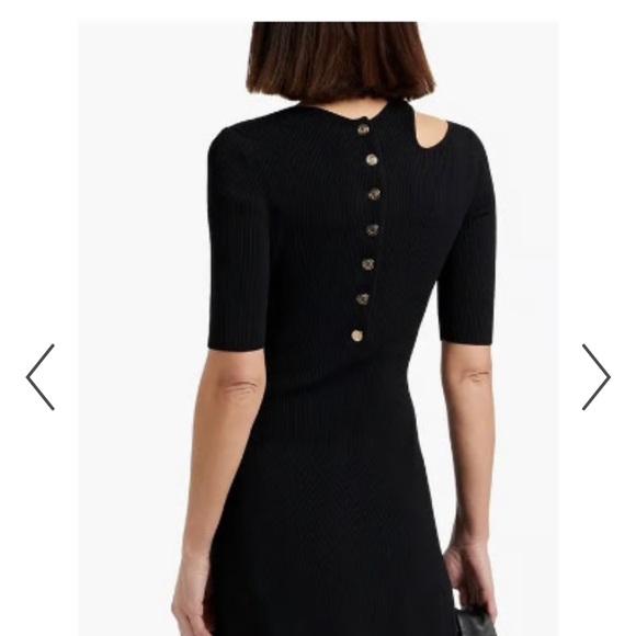 Maje Ribbed Knit Dress - Picture 6 of 7